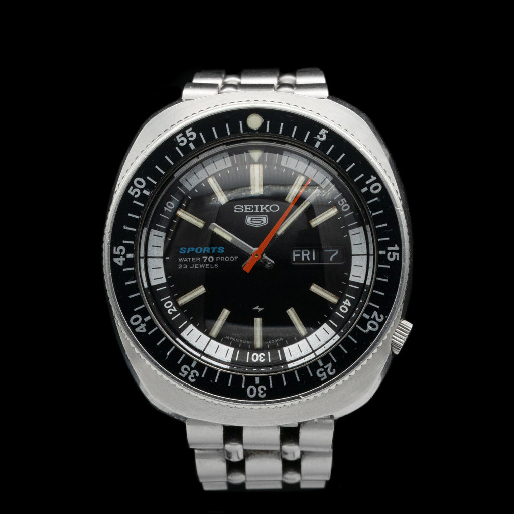 Seiko 5 - 1969 Sports Double Hurricane 5126-6030 – FiveFortyFive