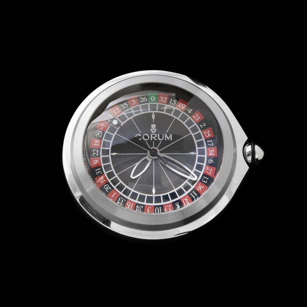 Corum Bubble Roulette Table Clock FiveFortyFive