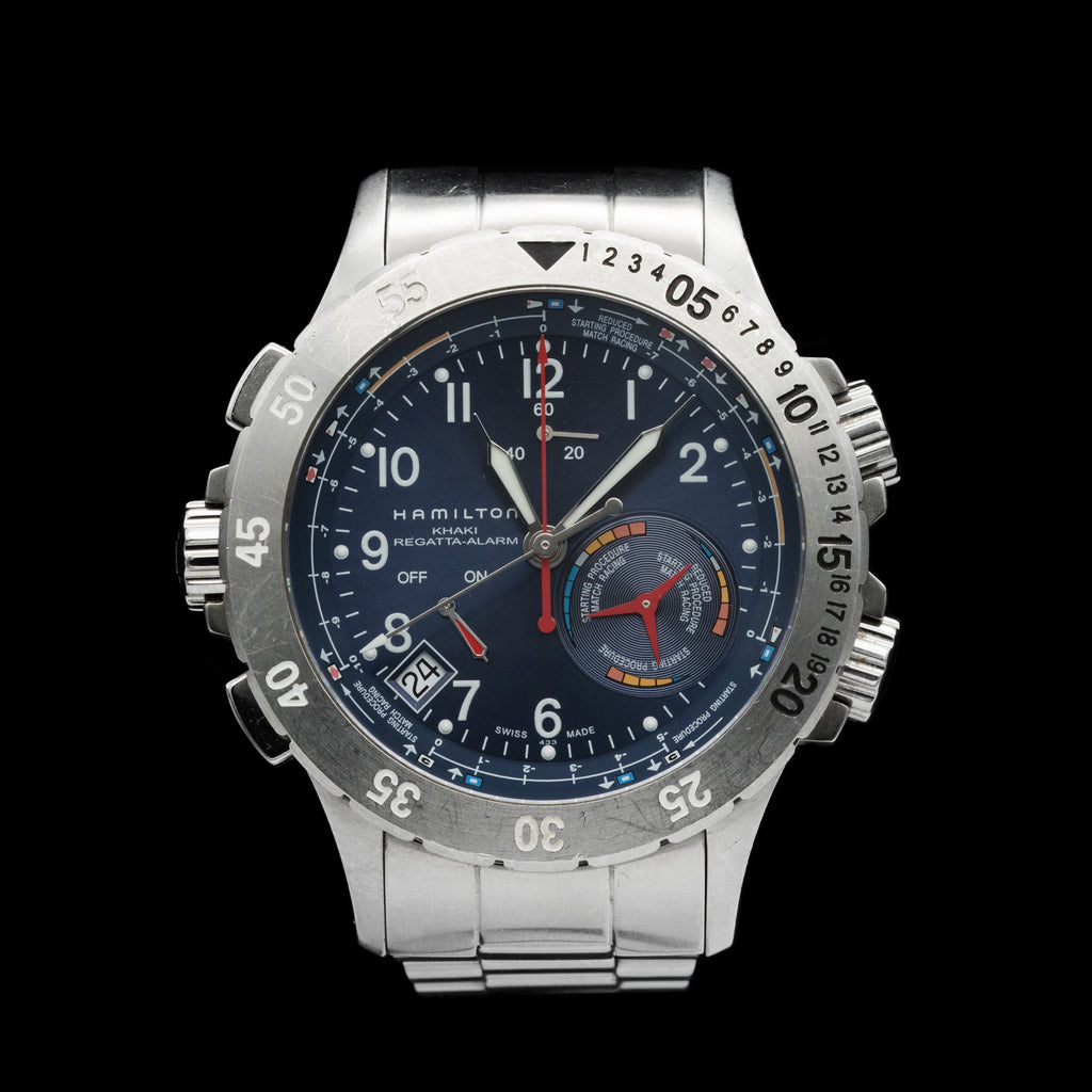 Hamilton khaki regatta alarm hotsell