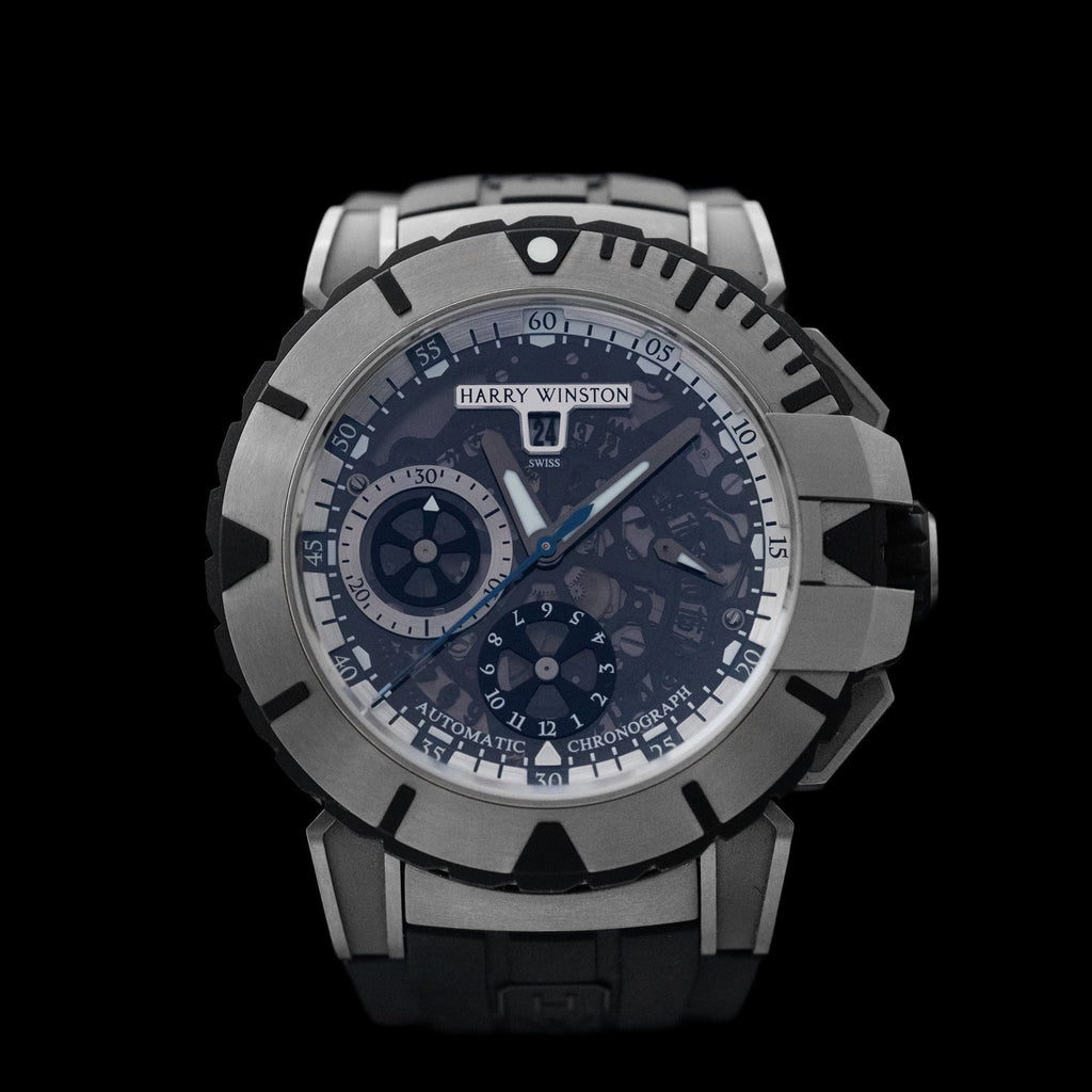 harry winston ocean chronograph