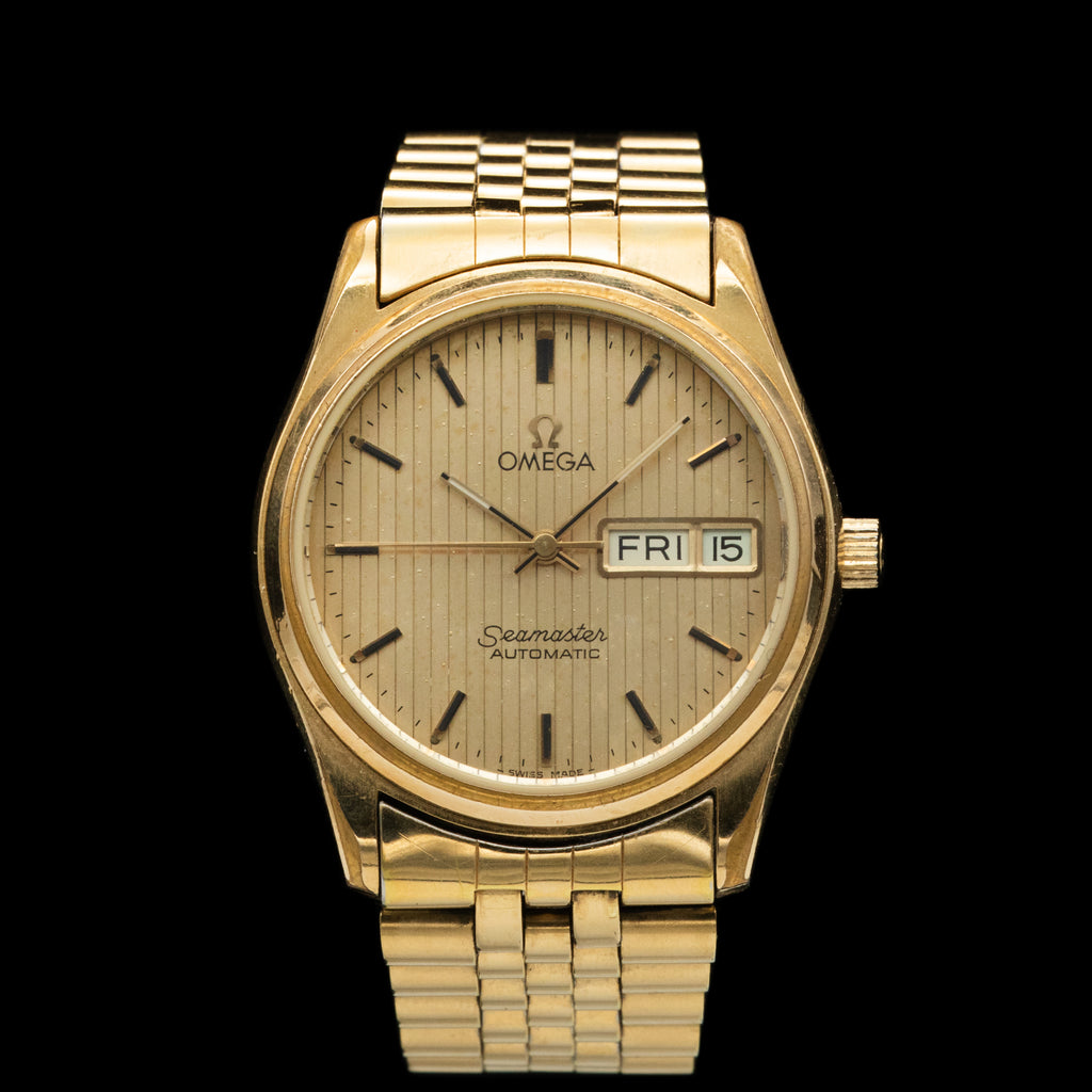 Seamaster Automatic Omega Seamaster 1980 Gold Wrist Seamaster