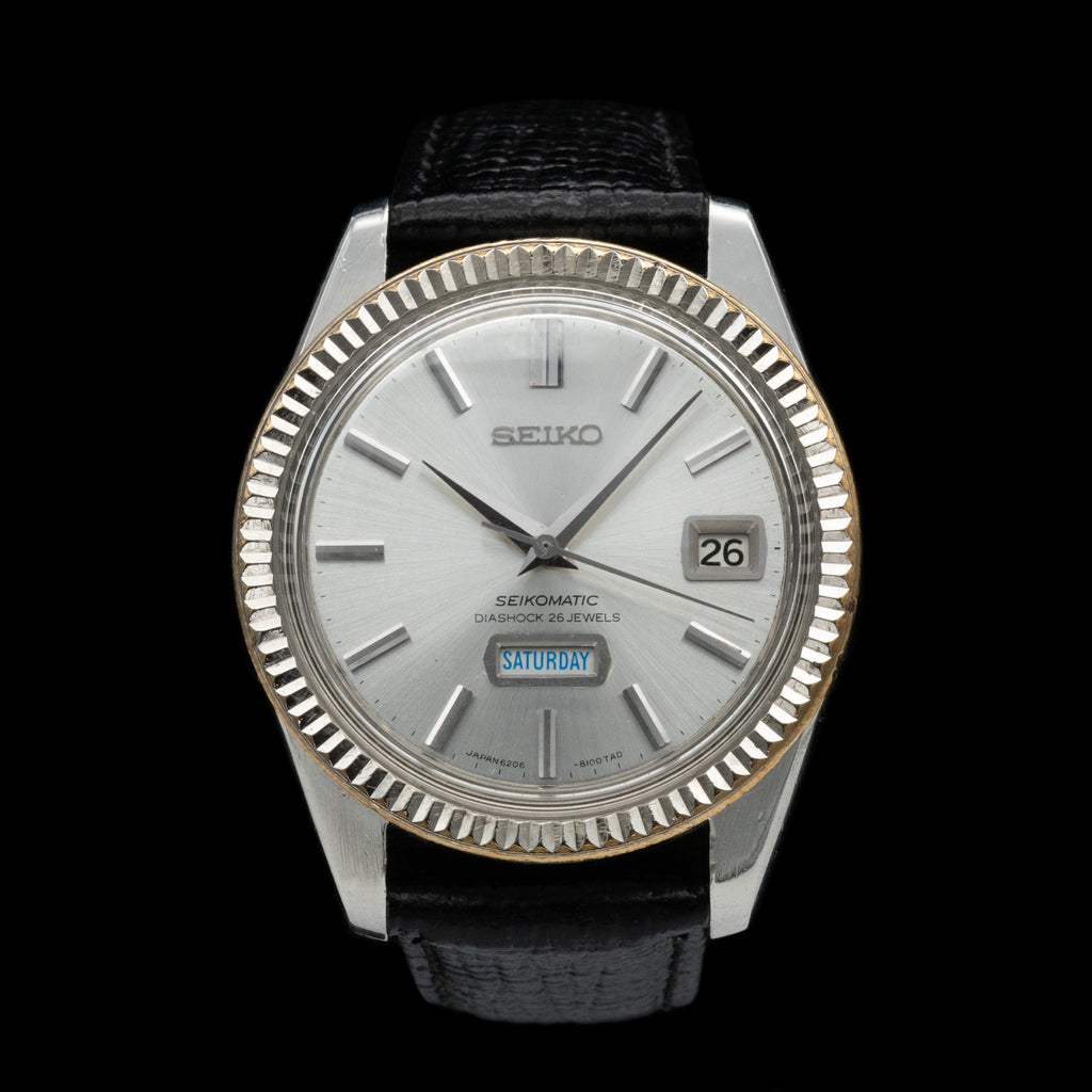 1円スタート】SEIKO セイコー 6206-8080 セイコーマチック 26石 SS