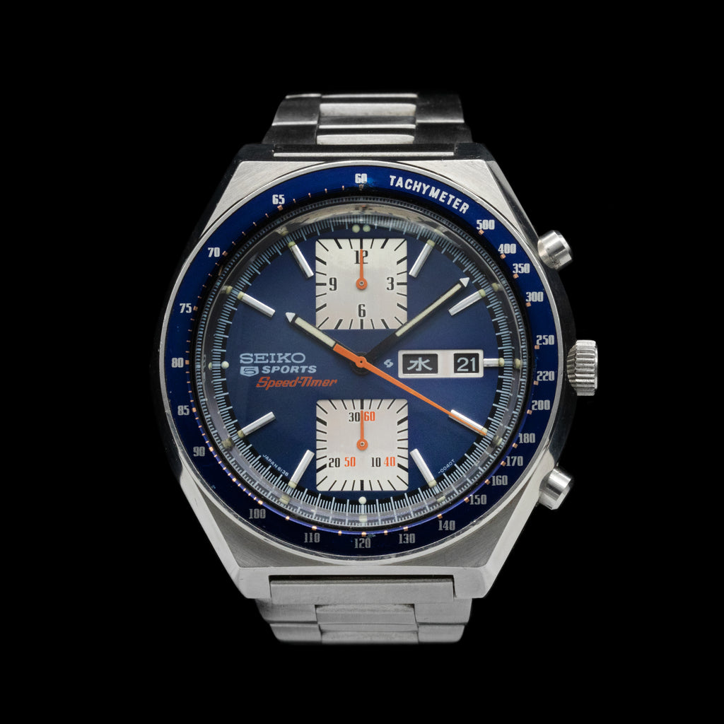 Seiko 5 - Speedtimer Chronograph Kakume 6138-0030 – FiveFortyFive