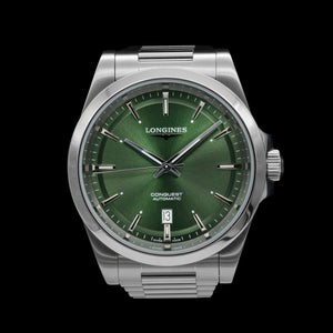 Watch Guide Video : Longines - 2023 Conquest 'Sunray Green'