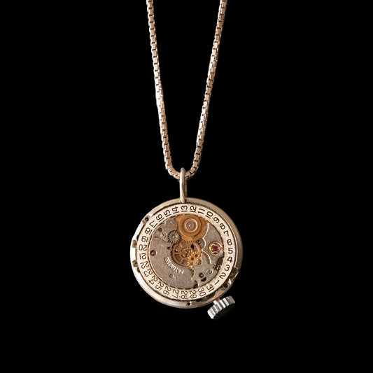 Watch Movement Necklace - Martha