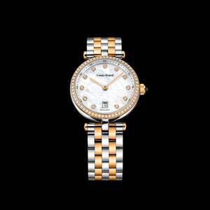 Louis Erard - Romance SS/RG Diamond Bezel Diamond Dial