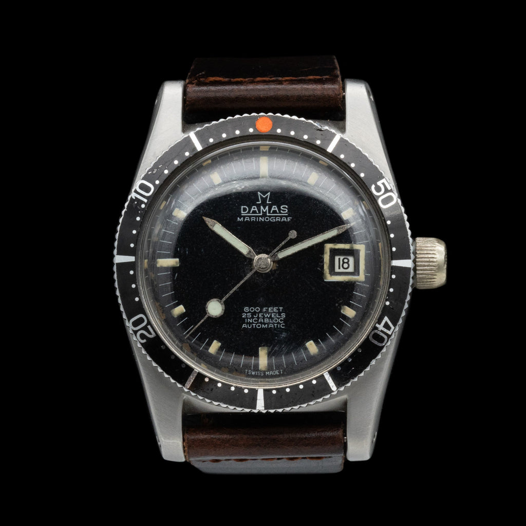 Boîtier De Montre Damas 3754 Marinograf - Pièce D'occasion Pour Customisation