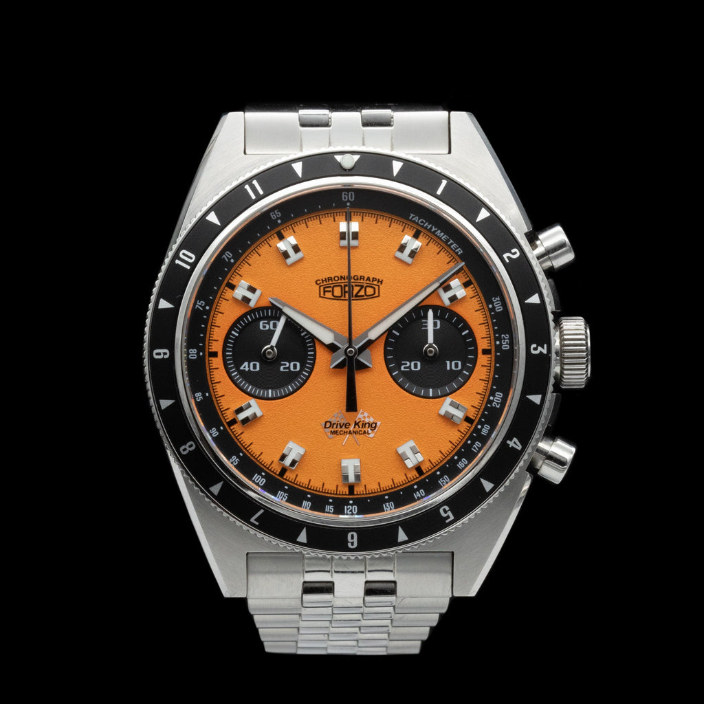 Forzo - Drive King Chronograph 'Orange Dial' – FiveFortyFive