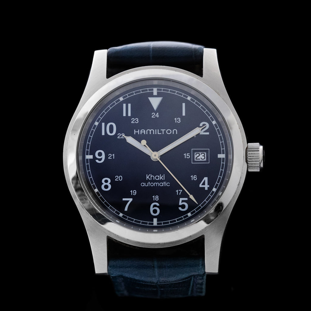 Hamilton - 2010 Khaki Automatic 'Blue Dial' – FiveFortyFive