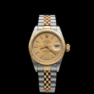 1986 rolex datejust two tone best sale