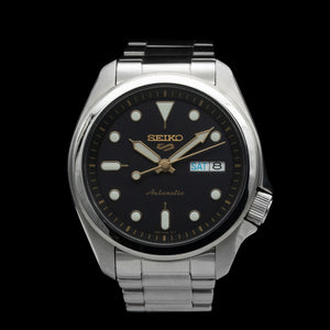 Seiko Sports Black Dial Automatic SRPE57 - Main Image
