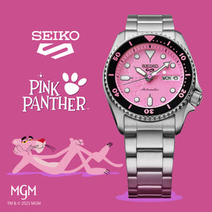 Seiko 5 - Sports x Pink Panther SRPM07K Limited Edition