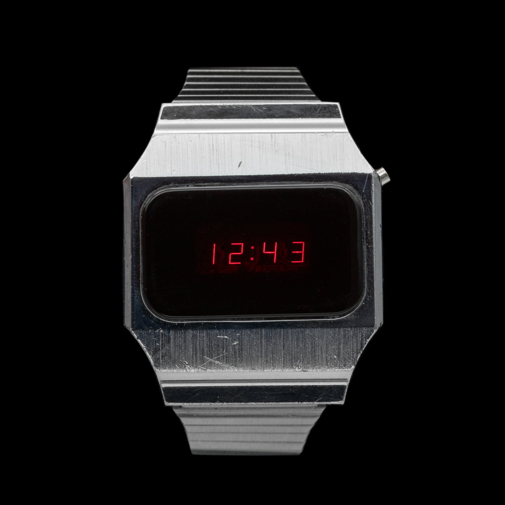 Times Led Watch Timex - 1970's Red LED Digital H-Cell 200/202 – FiveFortyFive
