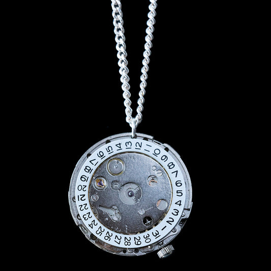 Watch Movement Handmade Necklace - Sarah
