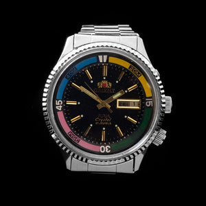 Orient 21J 43mm Jumbo King Diver Multi-Coloured