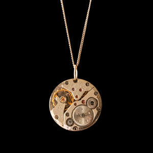 Watch Movement Necklace - Piper