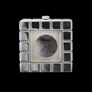 Chopard - ‘Ice Cube’ QZ Desk Clock