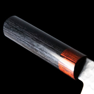 Hammered Japanese Iseya Santoku Chef Knife 180mm