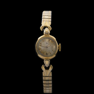 Omega - Vintage 9Kt Gold Ladies Dress Watch
