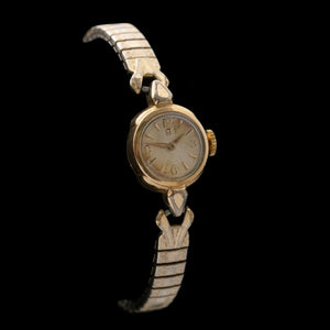 Omega - Vintage 9Kt Gold Ladies Dress Watch