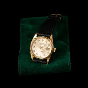 Rolex - 1982 Datejust 31 18k Gold ‘Diamond Dial’