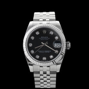 Rolex - 2016 Datejust 31 “Black Diamond Dial”