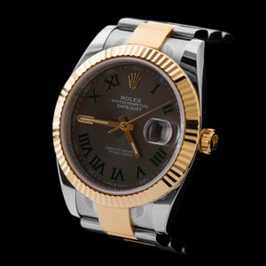 Rolex - 2020 Datejust 41 Steel and Yellow Gold ‘Wimbledon’