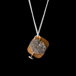 Watch Movement Necklace - Libby